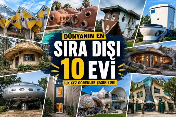 Dünyanın En Sıra Dışı 10 Evi