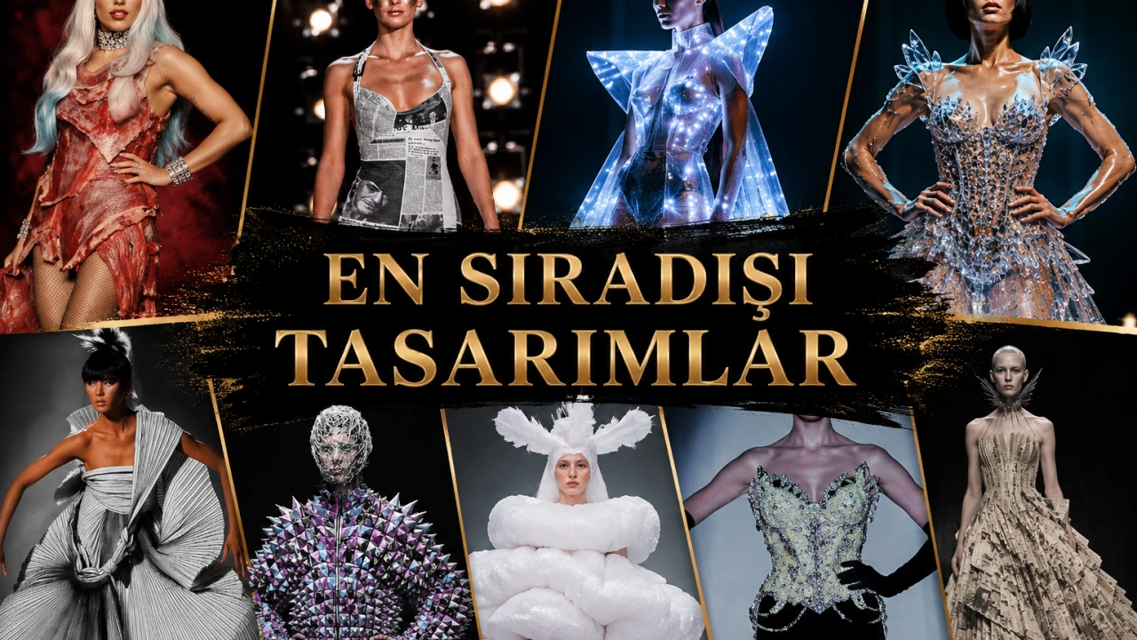 En Sıradışı Kıyafet Tasarımlarıyla Moda Tarihine Yolculuk