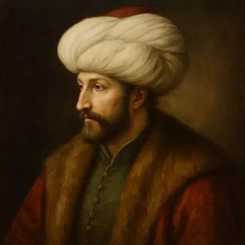 2. Fatih Sultan Mehmet (1432–1481)

1453 yılında İstanbul'u fethederek Bizans İmparatorluğu'na son vermiş ve Osmanlı Devleti'ni dünya gücü haline getirmiştir.